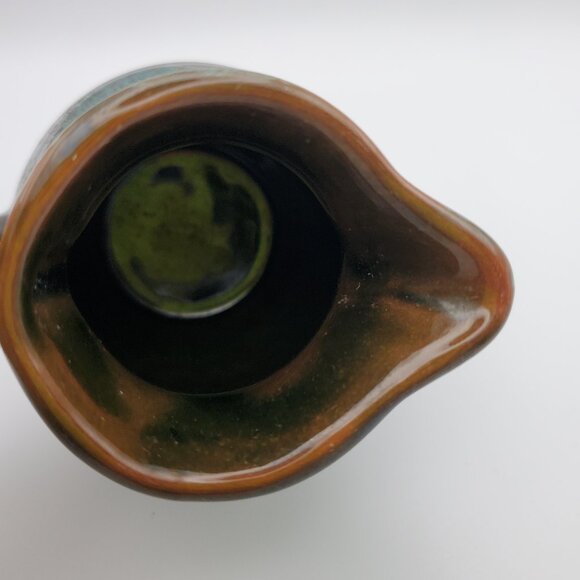 Blue Mountain Style Pottery Milk Server MOOSE FACTORY ONTARIO Marking Glazed - Picture 9 of 9